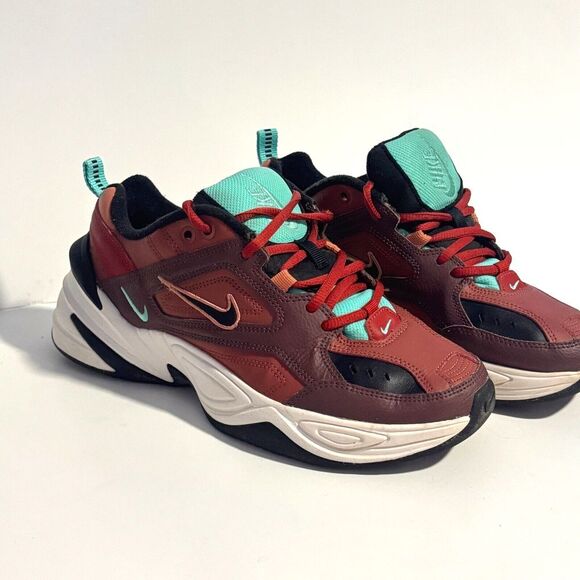 Nike Women M2K Tekno Mahogany Mink Black Chunky Shoes Sneakers size US 8 - Picture 2 of 6